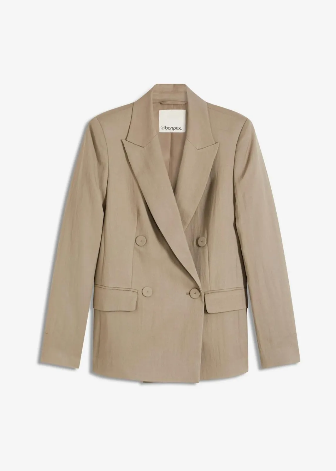 Blazer mit Lyocell im Crinklelook|bonprix Best