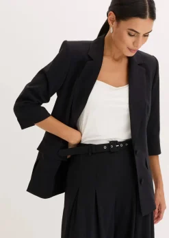 Blazer mit modisch betonten Schultern|bonprix Hot