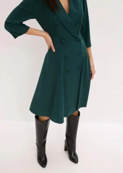 Blazerkleid mit ausgestelltem Rockteil|bonprix New