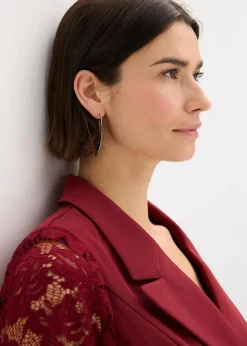 Blazer-Kleid mit Spitzenärmeln|bonprix Online