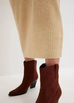 bonprix Bekleidung·Sportbekleidung|Nachhaltigere Materialien|Bleistiftrock latte macchiato meliert