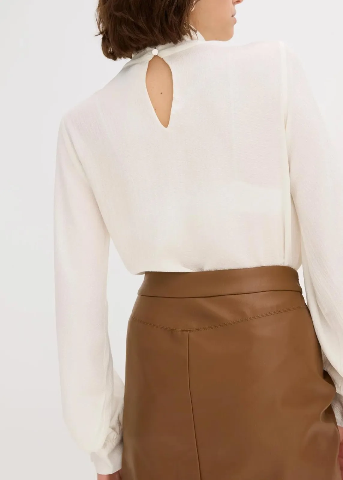 Bleistiftrock aus Lederimitat|bonprix Sale