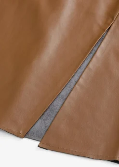 Bleistiftrock aus Lederimitat|bonprix Sale