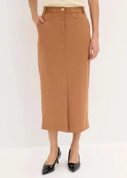 Bleistiftrock aus Velourslederimitat|bonprix Best