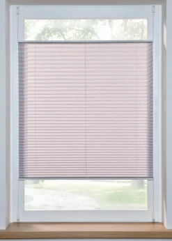 bonprix Plissees|Blendschutz Plissee mit Struktur hellgrau