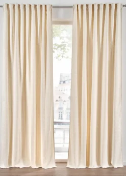 Blickdichter Vorhang aus weichem Chenille (1er Pack)|bonprix Sale