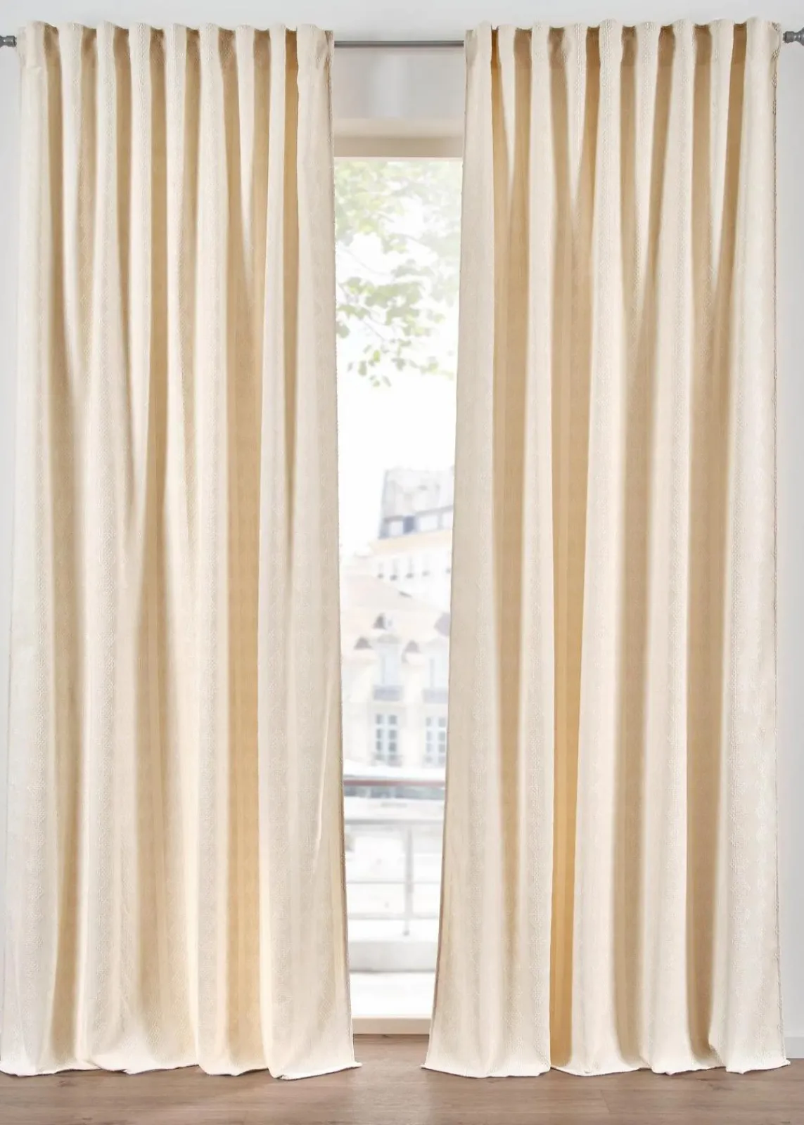 Blickdichter Vorhang aus weichem Chenille (1er Pack)|bonprix Sale