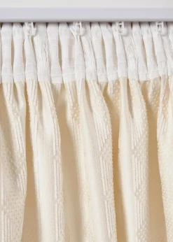 Blickdichter Vorhang aus weichem Chenille (1er Pack)|bonprix Sale