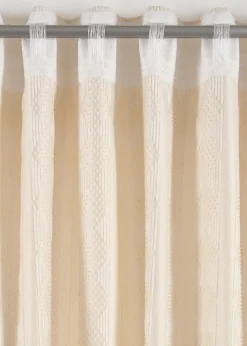 Blickdichter Vorhang aus weichem Chenille (1er Pack)|bonprix Sale