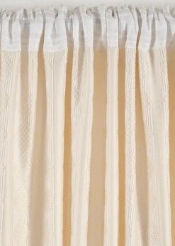 Blickdichter Vorhang aus weichem Chenille (1er Pack)|bonprix Sale