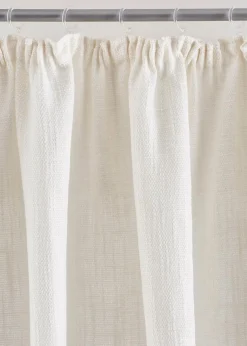 Blickdichter Vorhang mit Struktur (1er Pack)|bonprix Clearance
