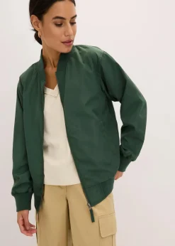 bonprix Bekleidung·Hosen|Jacken & Mäntel|Blouson schattengrün
