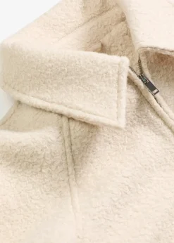 Blouson aus softem Bouclé|bonprix