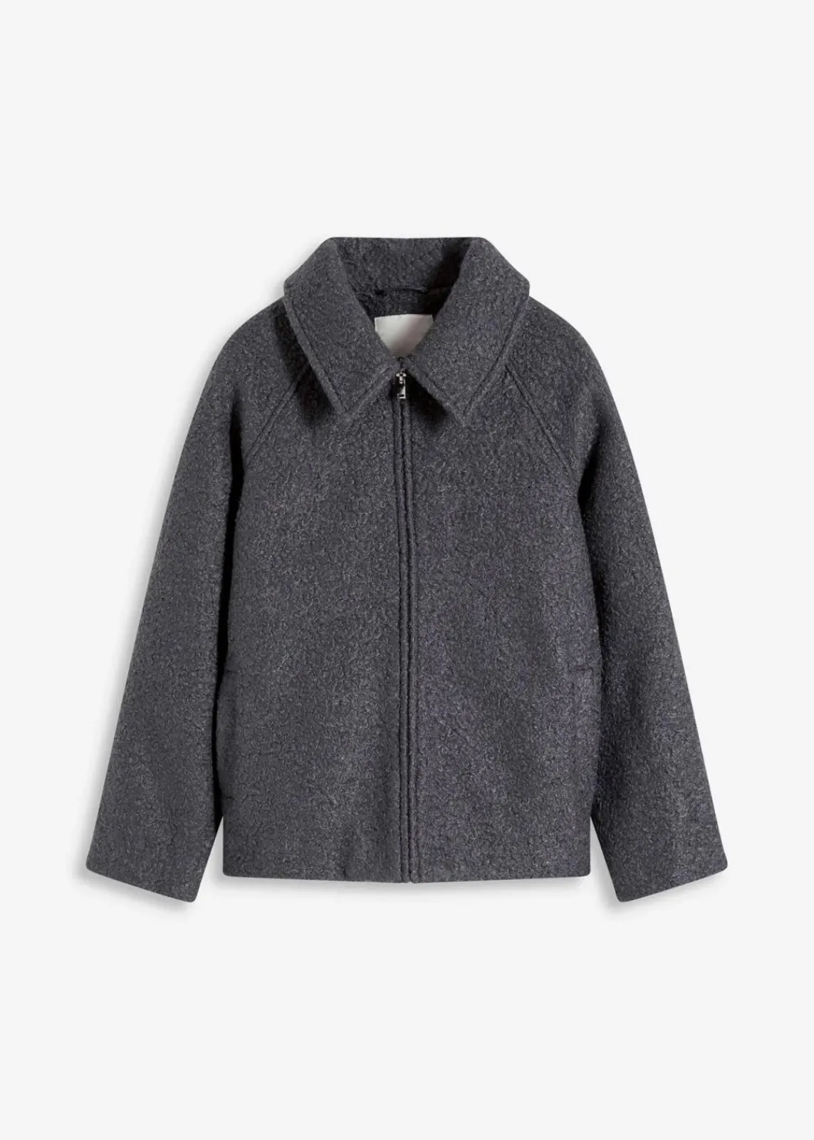Blouson aus softem Bouclé|bonprix Clearance