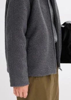 Blouson aus softem Bouclé|bonprix Clearance