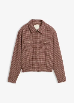 Blouson aus weichem Woll-MIx|bonprix Hot