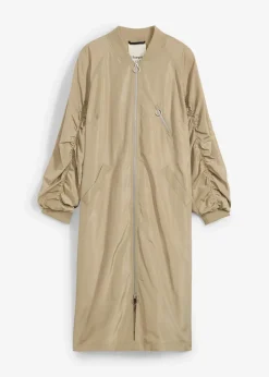 Blouson-Mantel mit Strickkragen|bonprix Sale