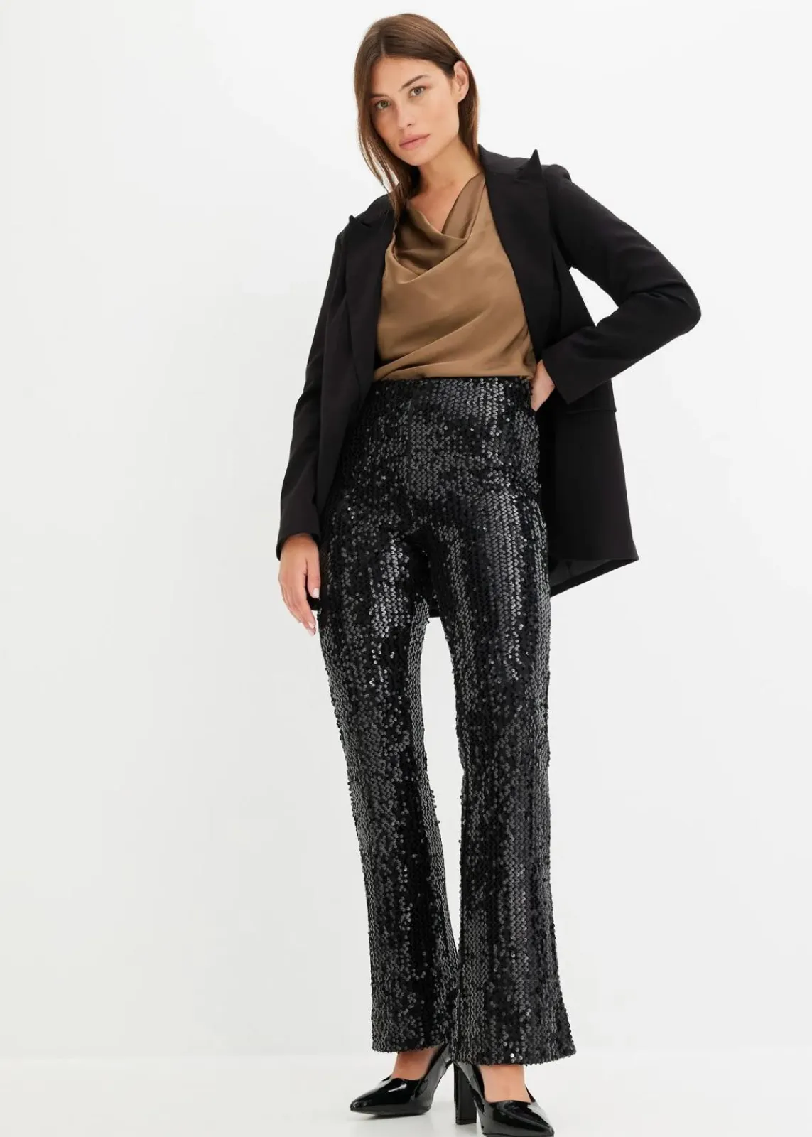 Bluse aus feinem Satin|bonprix