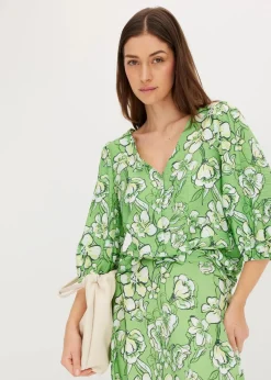 Bluse aus feinem Viskose-Mix|bonprix Sale