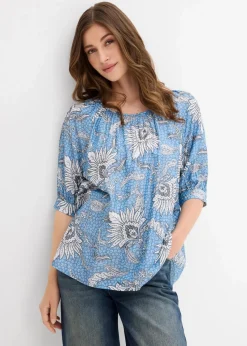 Bluse aus feinem Viskose-Mix|bonprix Discount