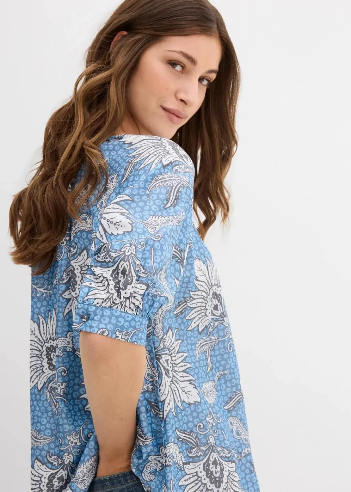 Bluse aus feinem Viskose-Mix|bonprix Discount