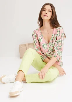 Bluse aus feinem Viskose-Mix|bonprix Hot