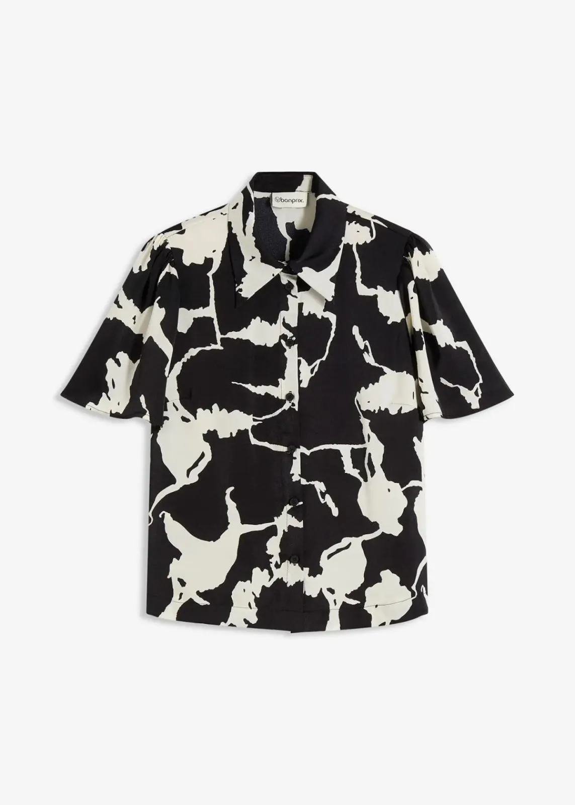 Bluse aus fließendem Satin|bonprix Hot