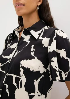 Bluse aus fließendem Satin|bonprix Hot