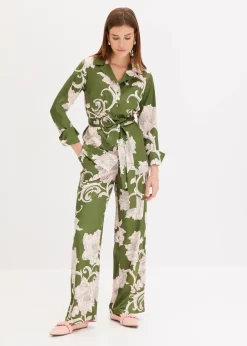 Bluse aus fließendem Satin|bonprix Sale