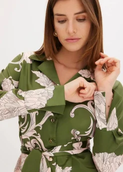 Bluse aus fließendem Satin|bonprix Sale