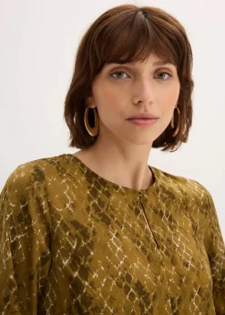 Bluse aus fließendem Satin|bonprix Clearance