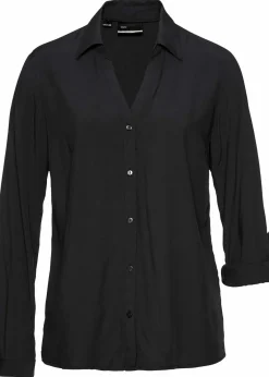 Bluse aus fließender Viskose|bonprix Hot