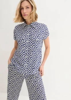 Bluse aus fließender Viskose|bonprix New