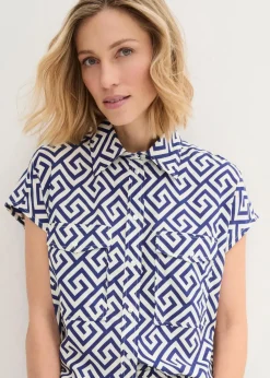 Bluse aus fließender Viskose|bonprix New