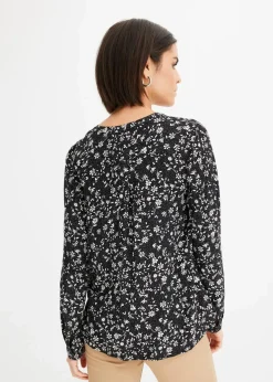 Bluse aus fließender Viskose|bonprix Hot