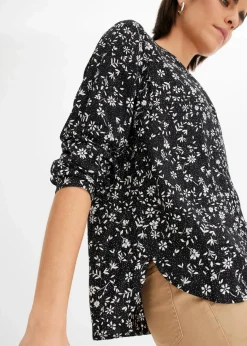 Bluse aus fließender Viskose|bonprix Hot