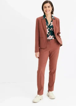 bonprix Bekleidung·Jacken & Mäntel|Blusen & Tuniken|Bluse aus fließender Viskose dunkelgrün geblümt