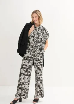 Bluse aus fließender Viskose|bonprix Outlet