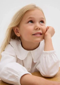 Bluse aus reiner Baumwolle|bonprix Outlet