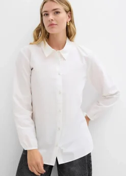 Bluse aus reiner Baumwolle|bonprix Best