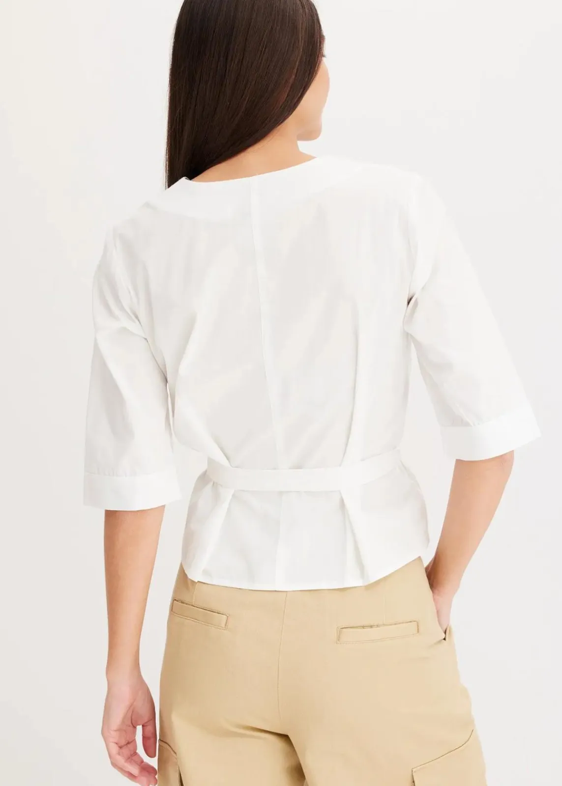 Bluse aus reiner Baumwolle|bonprix Clearance