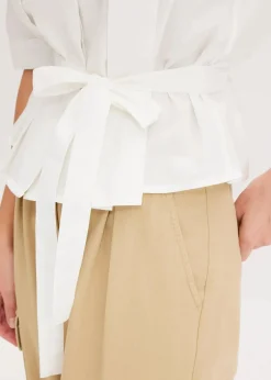 Bluse aus reiner Baumwolle|bonprix Clearance