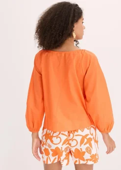 Bluse aus reiner Bio-Baumwolle|bonprix Online