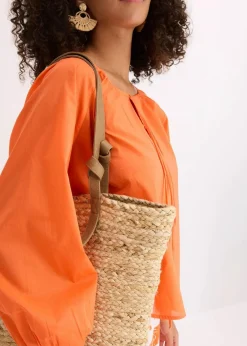 Bluse aus reiner Bio-Baumwolle|bonprix Online