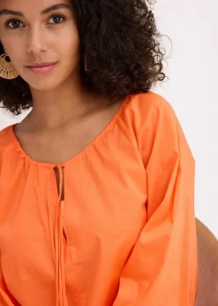 Bluse aus reiner Bio-Baumwolle|bonprix Online