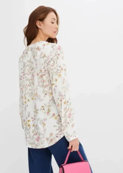 Bluse aus reiner Viskose|bonprix New