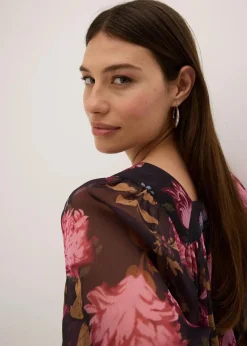 Bluse mit Ballonsaum|bonprix