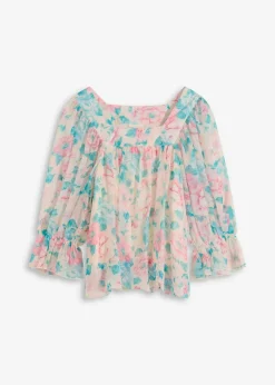 Bluse mit Ballonsaum|bonprix Online