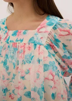 Bluse mit Ballonsaum|bonprix Online