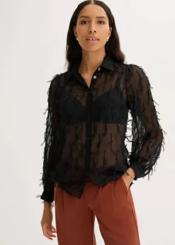 Bluse mit Fransen-Details|bonprix Online